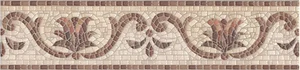 Бордюр Kerama Marazzi HGDA239SG1544L Пантеон лаппатированный 9,6x40,2