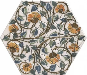 Декоративный элемент Kerama Marazzi HGDA386SG2700L Парк Гуэля лаппатированный 29x33,4