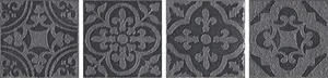Kerama Marazzi Вставка Пьерфон AD/A436/SG9312 4,9x4,9 матовая