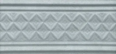 Kerama Marazzi Бордюр Пикарди структура голубой LAA004 6,7x15 матовый