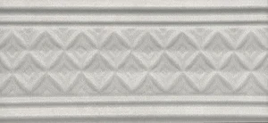 Kerama Marazzi Бордюр Пикарди структура серый LAA003 6,7x15 матовый