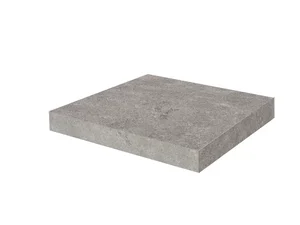 Угловая ступень Kerama Marazzi Портленд KM8080G0041RGCA Клееная Серый матовая Обрезной 33x33