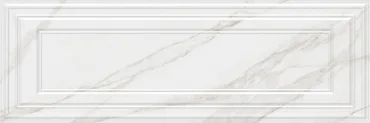 Плитка Kerama Marazzi Прадо Белый Панель Обрезной 14002R 40x120 глянцевая