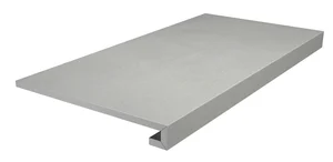 Kerama Marazzi Про Чементо Ступень Клееная Серый Матовый DD641620R/GCF 30x60 матовая