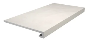 Kerama Marazzi Про Чементо Ступень Клееная Серый Светлый Матовый DD641520R/GCF 30x60 матовая