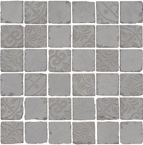 Мозаика Kerama Marazzi Декор Про Фьюче серый мозаичный SBM004/DD640220 30x30 матовая