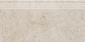 Kerama Marazzi Cтупень Про Лаймстоун бежевый натуральный обрезной DD205500R/GR 30x60 матовая