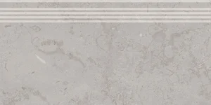 Kerama Marazzi Cтупень Про Лаймстоун серый натуральный обрезной DD205220R/GR 30x60 матовая