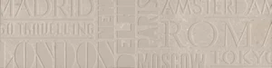 Kerama Marazzi Декор Про Матрикс беж светлый шрифты SBD003/DD3178 15x60 матовый