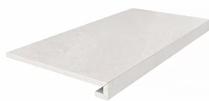 Kerama Marazzi Ступень клееная Про Матрикс белый обрезной DD602620R/GCF 33x60 матовая