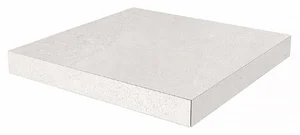 Kerama Marazzi Ступень угловая клееная Про Матрикс белый DD602620R/GCA 33x33 матовая