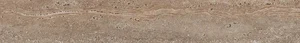 Бордюр Kerama Marazzi Про Травертин KM6060G0891RBT6 Коричневый светлый матовый обрезной 9,5x60