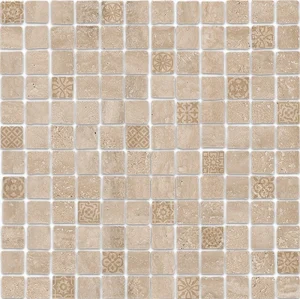 Мозаика Kerama Marazzi Риальто Антика Декор 2 Мозаичный Бежевый Матовый MBD004 30x30 матовая