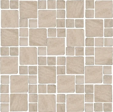 Мозаика Kerama Marazzi Риальто Антика Декор 3 Мозаичный Бежевый Матовый MBD007 30x30 матовая