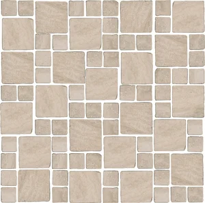 Мозаика Kerama Marazzi Риальто Антика Декор 3 Мозаичный Бежевый Матовый MBD007 30x30 матовая