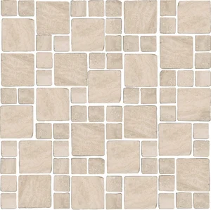 Мозаика Kerama Marazzi Риальто Антика Декор 3 Мозаичный Бежевый Светлый Матовый MBD005 30x30 матовая