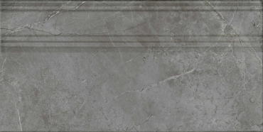Kerama Marazzi Плинтус Риальто серый тёмный глянцевый обрезной FME031R 20x40 глянцевый