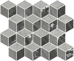 Декоративный элемент Kerama Marazzi Риальто 1 мозаичный глянцевый T017/48008 37,5x45 глянцевый