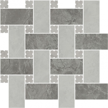 Декоративный элемент Kerama Marazzi Риальто 2 наборный матовый ID162 43,5x43,5 матовый