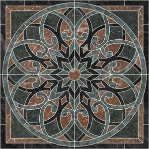 Панно Kerama Marazzi Риальто наборный лаппатированный ID110 120x120 лаппатированное
