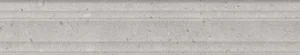 Kerama Marazzi Риккарди бордюр серый светлый матовый структура BLF010R 7,3x40 матовый