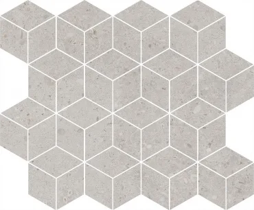 Мозаика Kerama Marazzi Риккарди декор мозаичный серый светлый матовый T017/14053 37,5x40 матовая