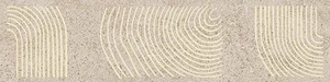 Бордюр Kerama Marazzi Руссильон KMB2TGL004BR Бежевый матовый обрезной 7,2x30