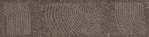 Бордюр Kerama Marazzi Руссильон KMB2TGL007BR Коричневый тёмный матовый обрезной 7,2x30
