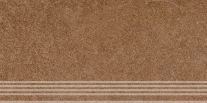 Ступень Kerama Marazzi Руссильон KM6060G0661RGRF Фронтальная коричневый матовая обрезной 30x60