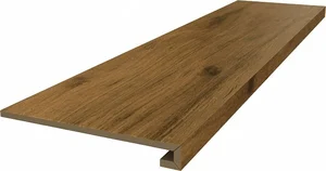 Kerama Marazzi Ступень клееная Сальветти беж темный SG506420R/GCF 33x119,5 матовая
