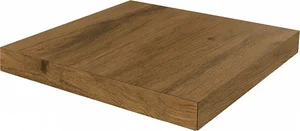 Kerama Marazzi Ступень угловая клееная левая Сальветти беж темный SG506420R/GCS 33x33 матовая