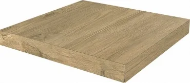Kerama Marazzi Ступень угловая клееная левая Сальветти капучино SG506620R/GCS 33x33 матовая