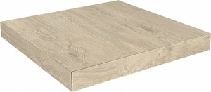 Kerama Marazzi Ступень угловая клееная правая Сальветти капучино светлый SG506520R/GCD 33x33 матовая