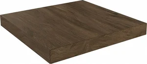 Kerama Marazzi Ступень угловая клееная правая Сальветти коричневый SG506820R/GCD 33x33 матовая