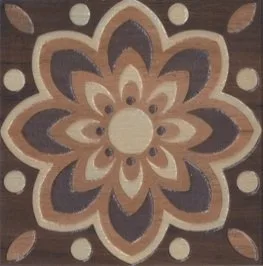 Kerama Marazzi Вставка Фратте (Сальветти) беж лаппатированный HGD/A31/TU0031L 15x15 лаппатированная