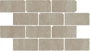 Бордюр Kerama Marazzi Сан-Марко мозаичный бежевый матовый обрезной BR034 26,5x46,5 матовый