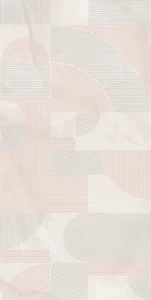 Декоративный элемент Kerama Marazzi Сен-Тропе KMD3STA105BR Розовый светлый глянцевый обрезной 60x119,5