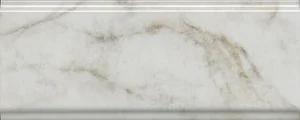 Kerama Marazzi Серенада бордюр белый глянцевый BDA025R 12x30 глянцевый