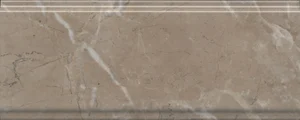 Kerama Marazzi Серенада бордюр бежевый тёмный глянцевый BDA027R 12x30 глянцевый