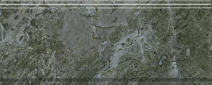 Kerama Marazzi Серенада бордюр зелёный глянцевый BDA026R 12x30 глянцевый
