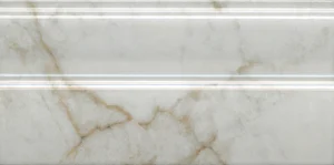 Kerama Marazzi Серенада плинтус белый глянцевый FMA030R 15x30 глянцевый