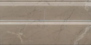Kerama Marazzi Серенада плинтус бежевый тёмный глянцевый FMA032R 15x30 глянцевый