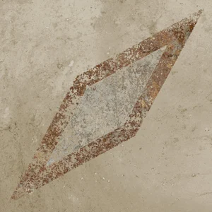 Декоративный элемент Kerama Marazzi Спартель 2 бежевый матовый KMD3STA036GN 9,8x9,8