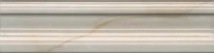 Бордюр Kerama Marazzi Стеллине Багет Беж Светлый BLB043 5x20 глянцевый