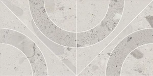 Бордюр Kerama Marazzi Тараскон KMB2TGL009BR Серый светлый матовый обрезной 14,7x30