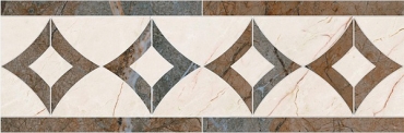 Kerama Marazzi Театро Бордюр Наборный ID112T 16,5x50,2 матовый
