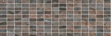 Мозаика Kerama Marazzi Театро Коричневый MM12143 25x75 глянцевая