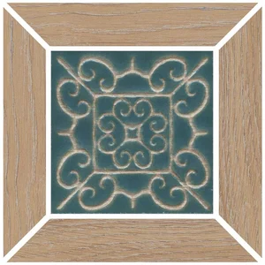 Декоративный элемент Kerama Marazzi Тровазо наборный бежевый матовый ID153 13x13 матовый