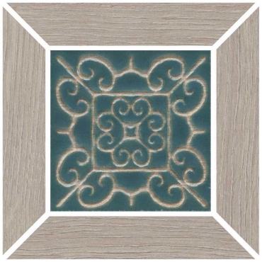 Декоративный элемент Kerama Marazzi Тровазо наборный серый матовый ID152 13x13 матовый