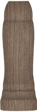 Бордюр Kerama Marazzi Угол внешний Тровазо бежевый тёмный матовый SG7326/AGE 2,9x8 матовый